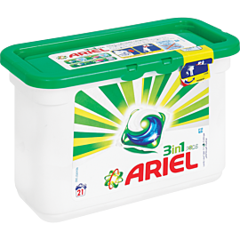 Ariel Pods Softener 3In1 Detergent 21 Capsules