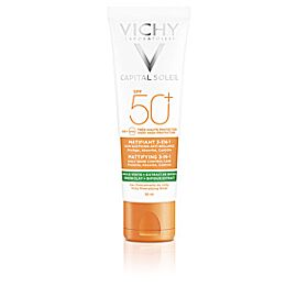 Capital Soleil Matifiant 3-En-1 Spf50+ 50 Ml