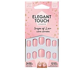 Luxe Looks Nails With Glue Squoval Limited Ed #Love Letters 24 U