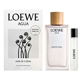 Agua De Loewe Mar De Coral Set 2 Pz