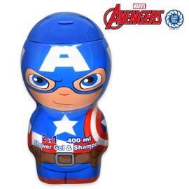 Captain America Gel + Shampoo 400 Ml