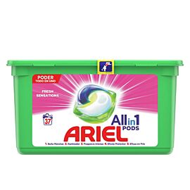 Ariel Pods Sensaciones 3En1 Detergente 32 Cápsulas