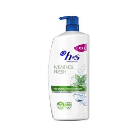 H&Amp;S Refreshing Menthol Shampoo 1000 Ml