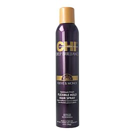 Chi Deep Brilliance Olive & Monoi Flexible Hold Spray 284 Ml